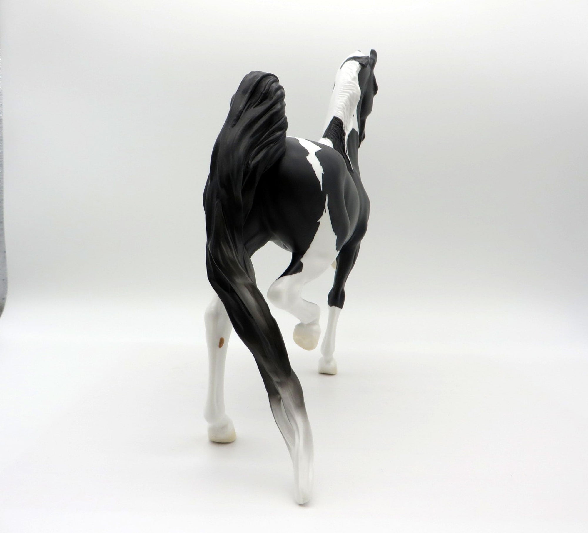 Deep Sea-OOAK Dapple Black Paint Saddlebred SHCF 2021