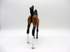 Degas-OOAK Bay Arabian Foal-Equilocity 2021 Painted by Audrey Dixon