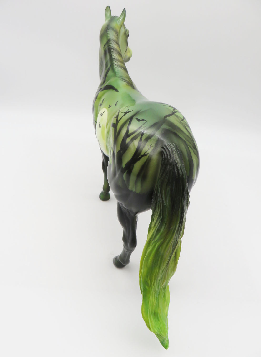 Deja Boo - OOAK - BEST OFFER - Halloween Mural Decorator Ideal Stock Horse Painted by Julie Keim - MM22