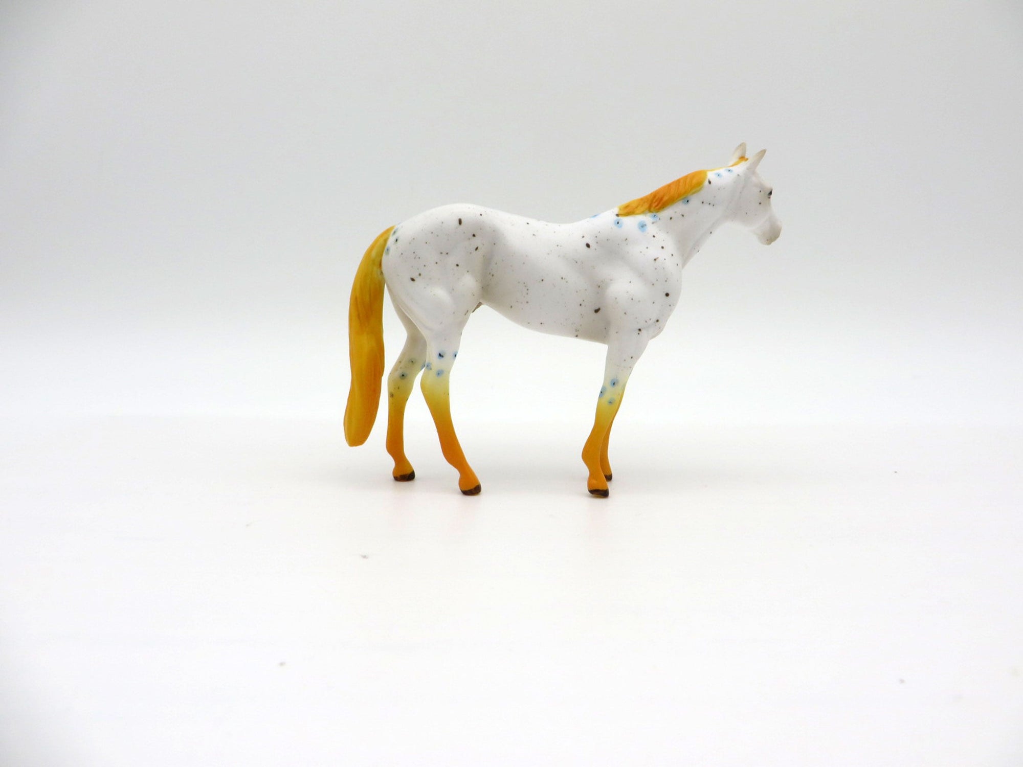 Dermato-OOAK Chip Stock Horse Deco Sea Slug Painted By Ellen Robbins 7/16/21