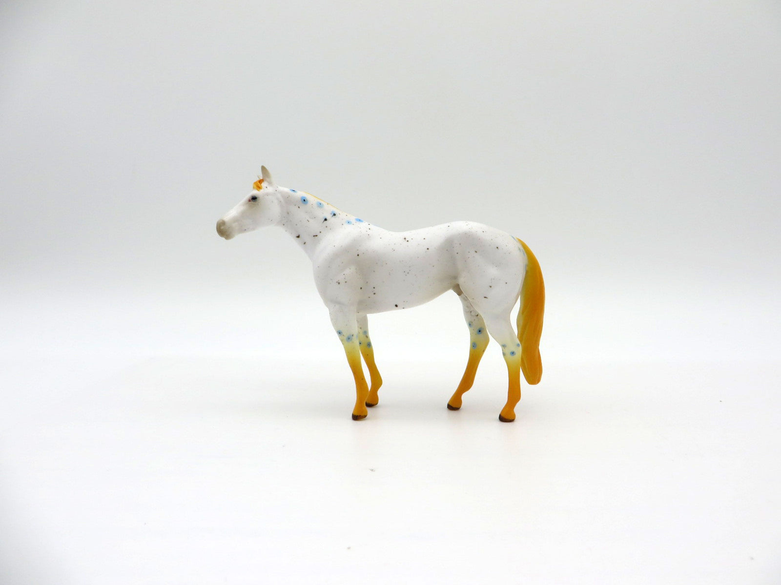 Dermato-OOAK Chip Stock Horse Deco Sea Slug Painted By Ellen Robbins 7/16/21