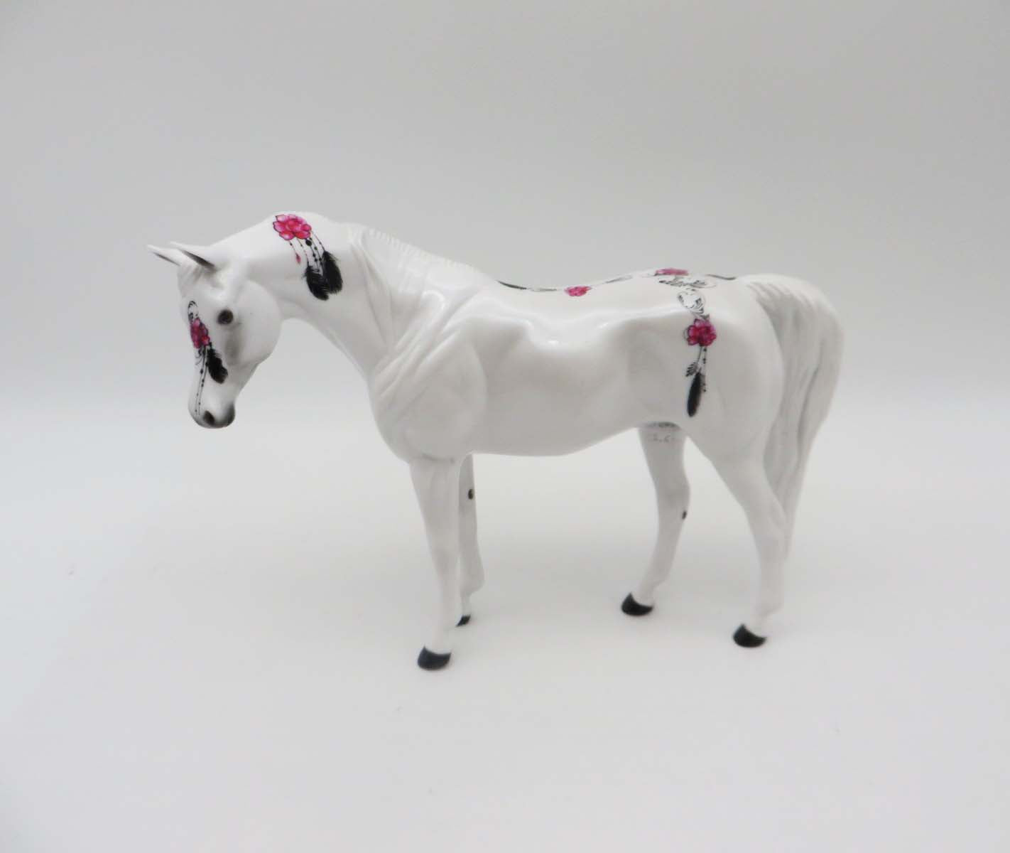 Desert Flower OOAK Deco Arabian Pebble By By Dawn Quick SHCF23