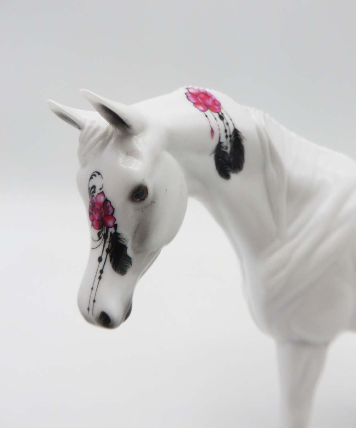 Desert Flower OOAK Deco Arabian Pebble By By Dawn Quick SHCF23