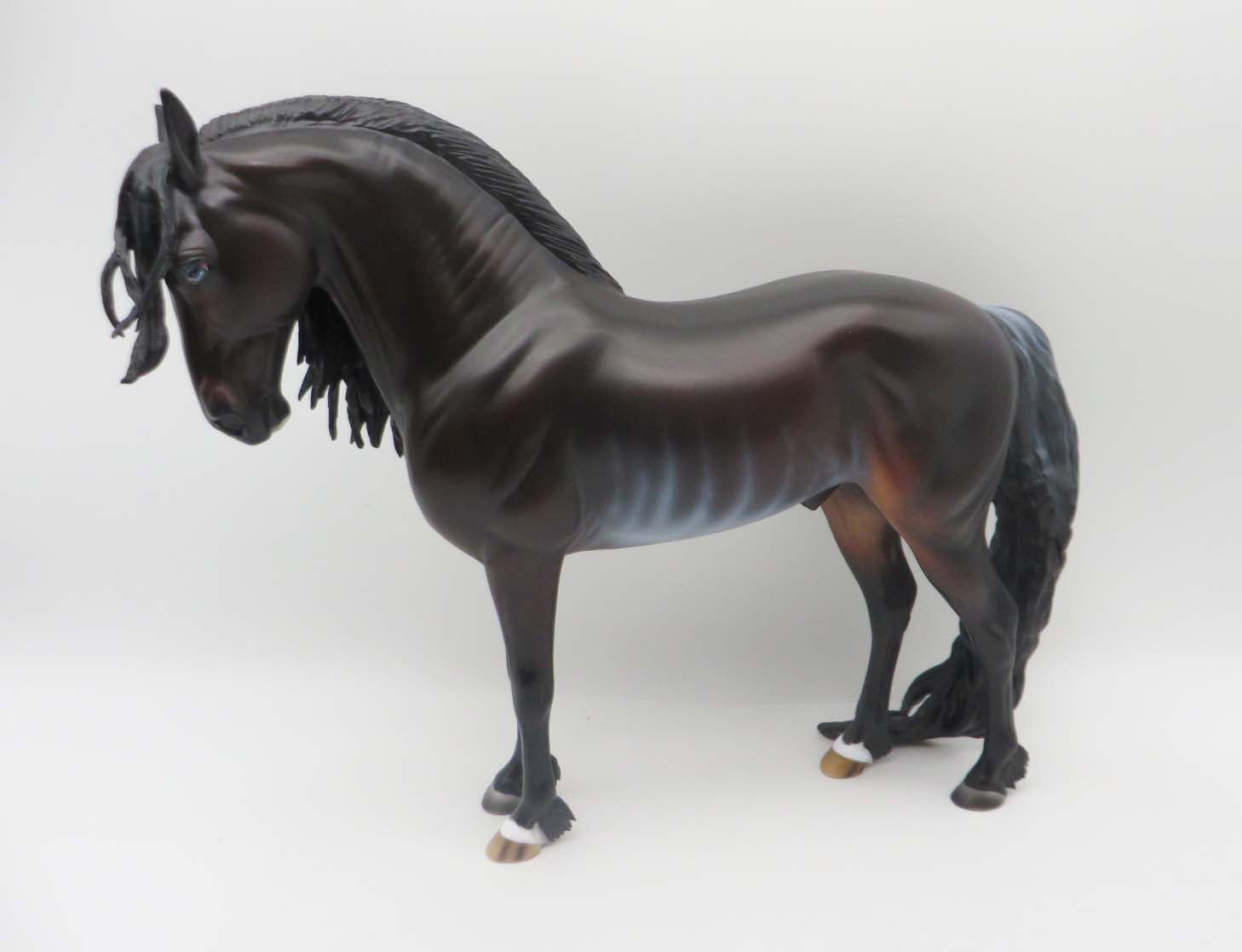 Devil In The Details OOAK Dark Bay Rabicano Andalusian By Ashley Palmer SHCF23 Best Offer
