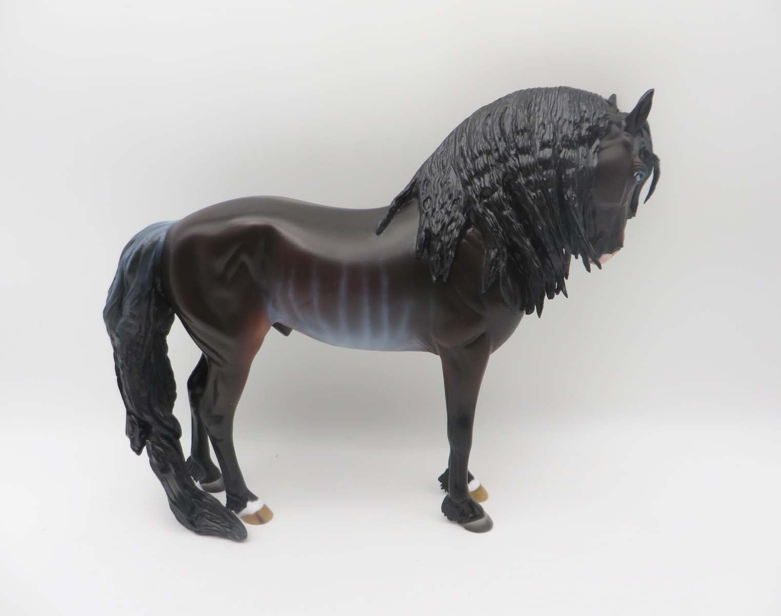 Devil In The Details OOAK Dark Bay Rabicano Andalusian By Ashley Palmer SHCF23 Best Offer