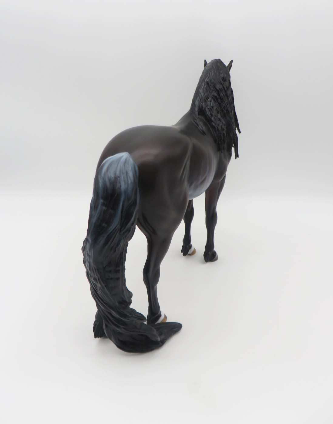 Devil In The Details OOAK Dark Bay Rabicano Andalusian By Ashley Palmer SHCF23 Best Offer