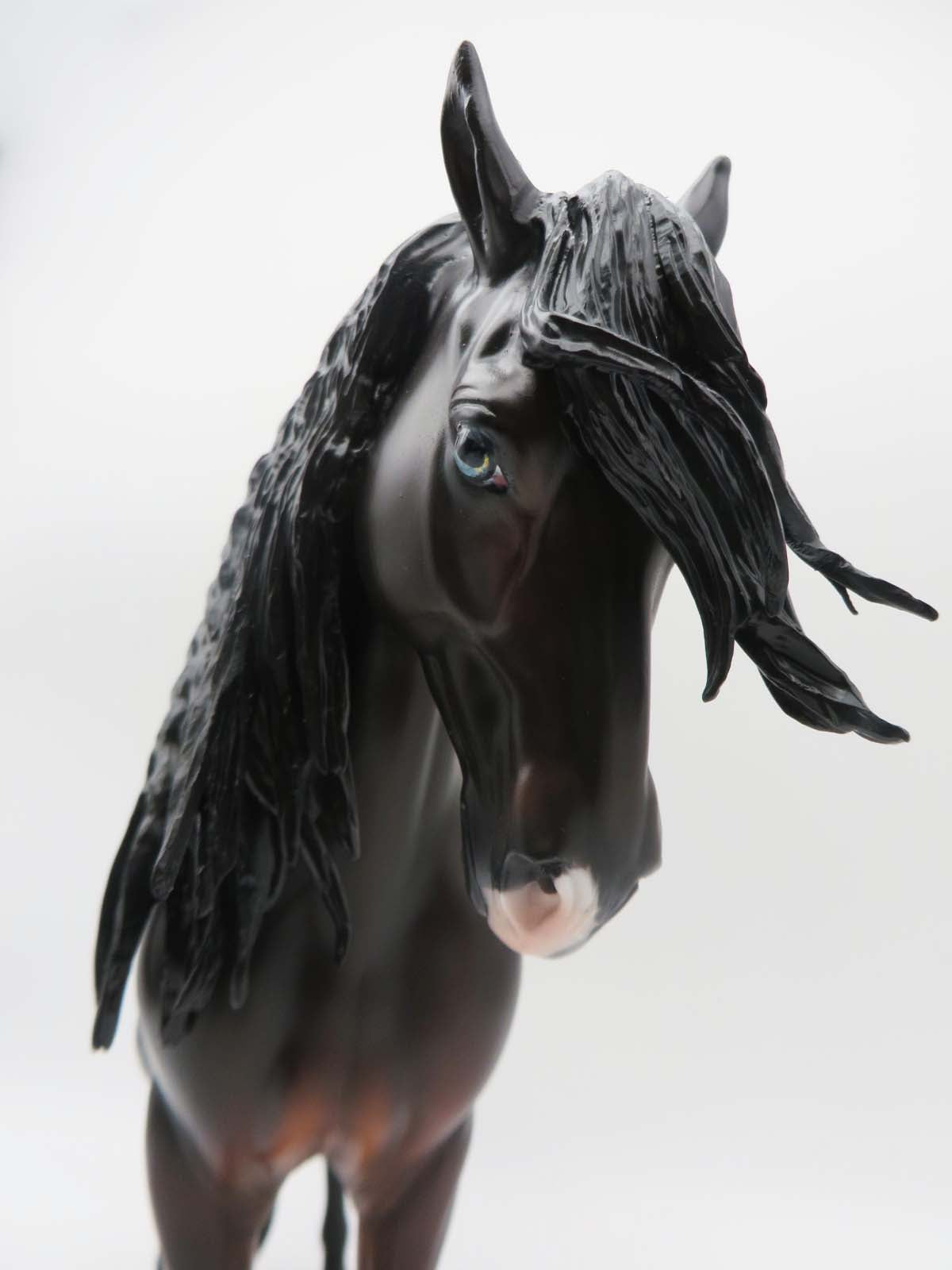 Devil In The Details OOAK Dark Bay Rabicano Andalusian By Ashley Palmer SHCF23 Best Offer