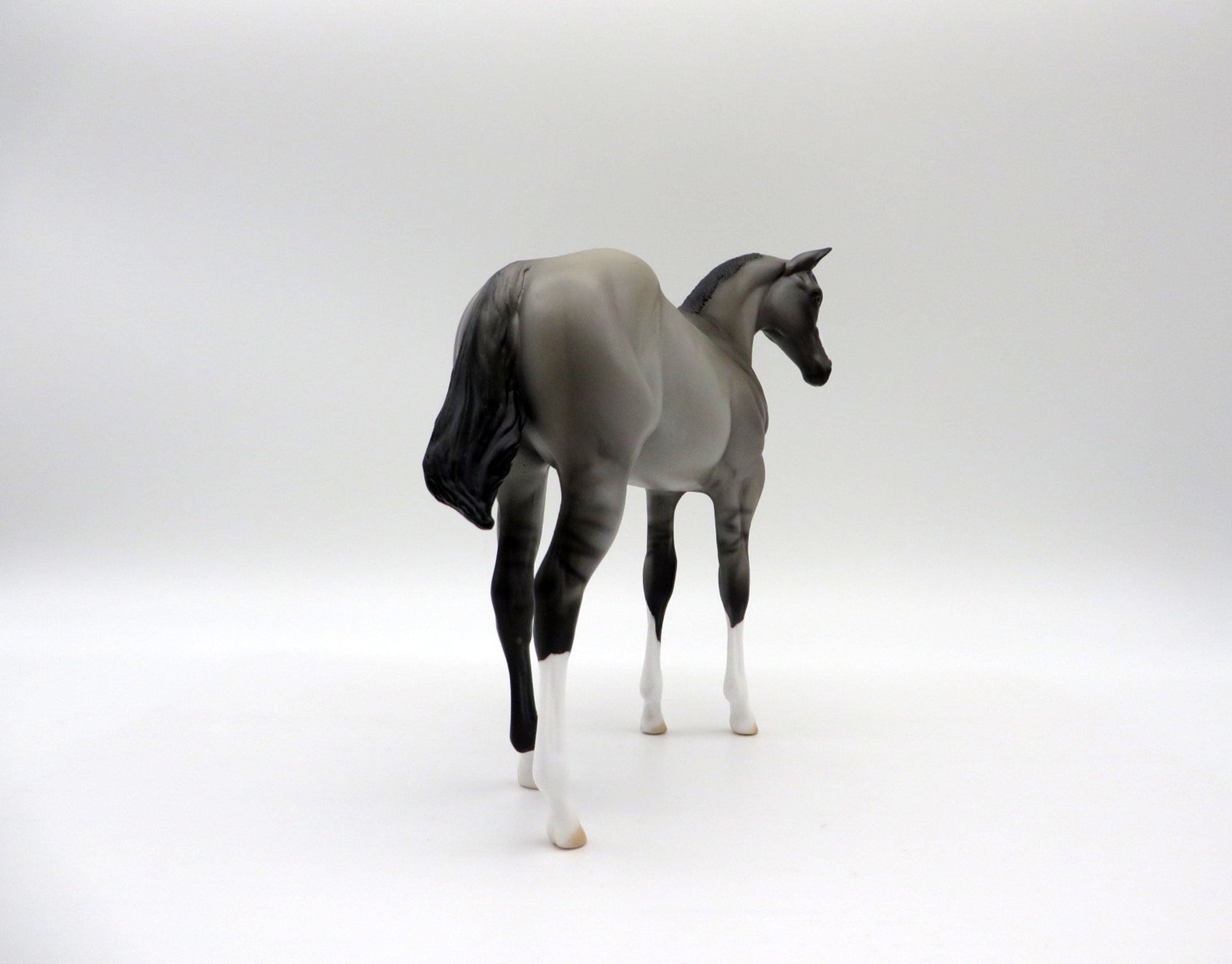 Dialga-OOAK Grulla Weanling Painted By Ellen Robbins 5/14/21