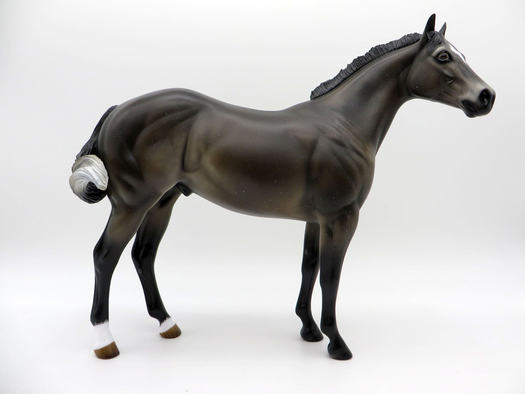 Diamond in the Rough- OOAK Roan ISH  Equilocity 2021 Painted by Audrey Dixon