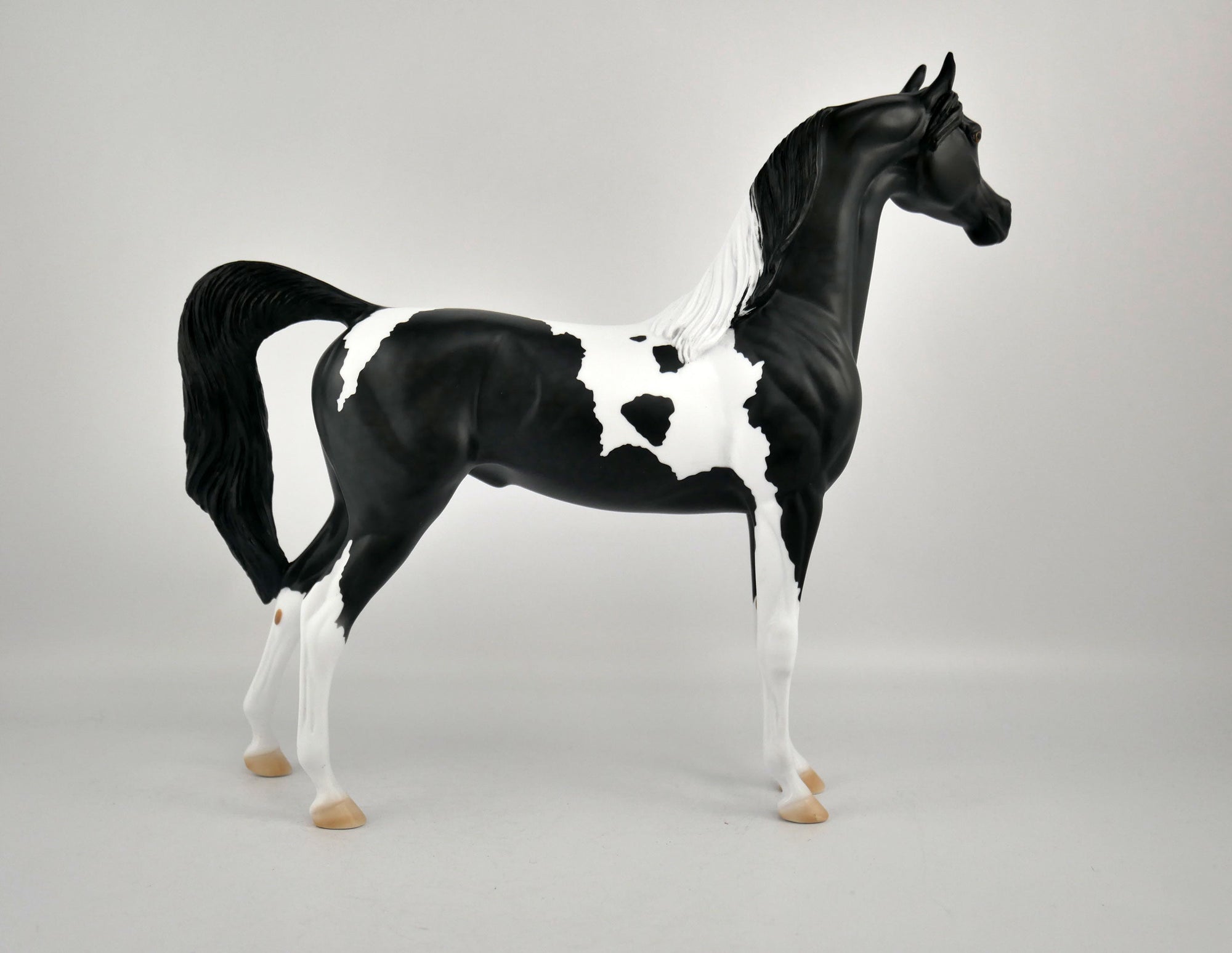 DICE-OOAK BLACK TOBIANO ARABIAN BY ELLEN ROBBINS 12/09/20
