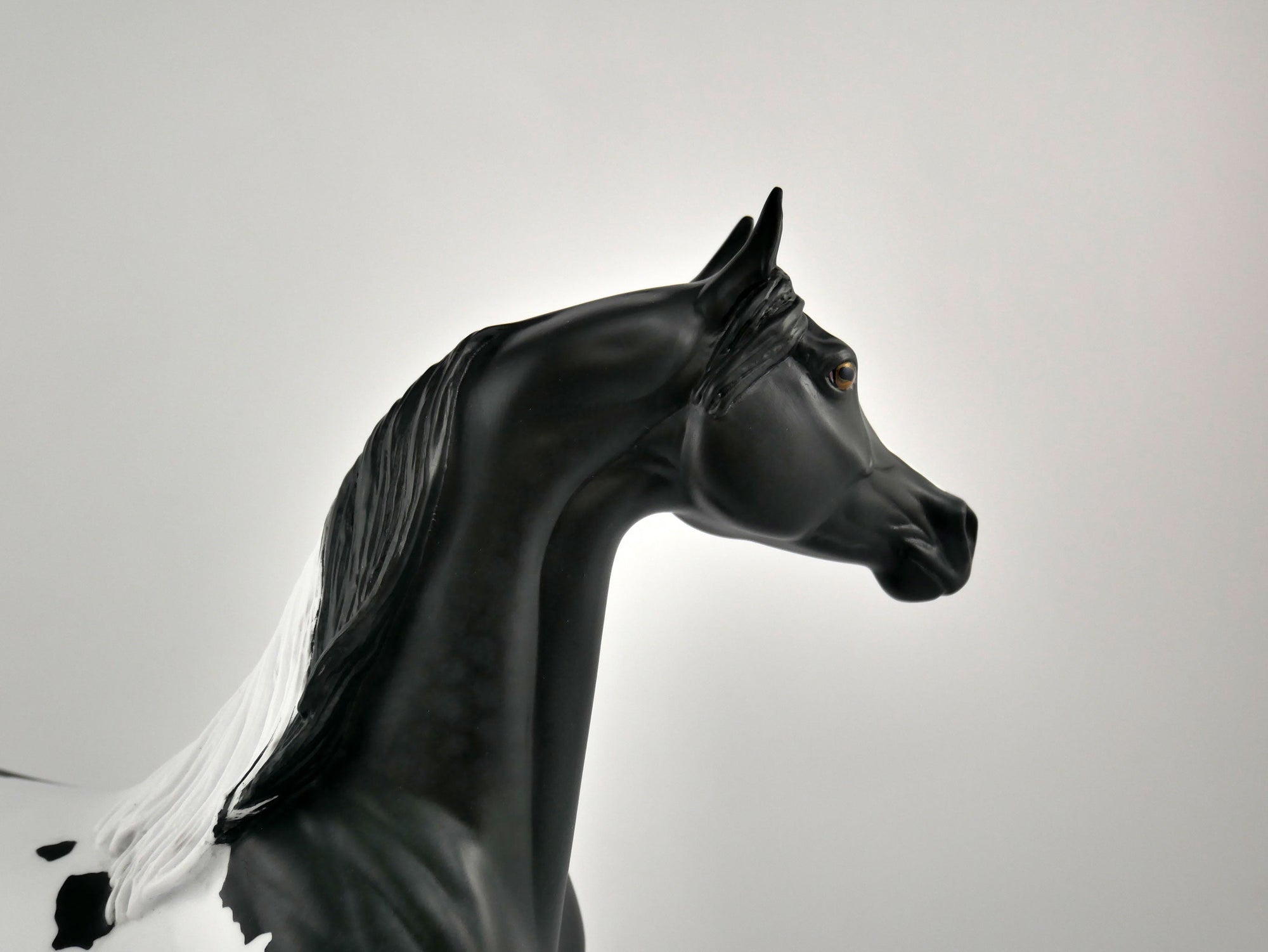 DICE-OOAK BLACK TOBIANO ARABIAN BY ELLEN ROBBINS 12/09/20