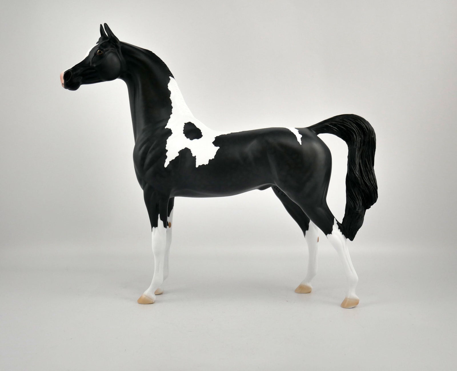 DICE-OOAK BLACK TOBIANO ARABIAN BY ELLEN ROBBINS 12/09/20