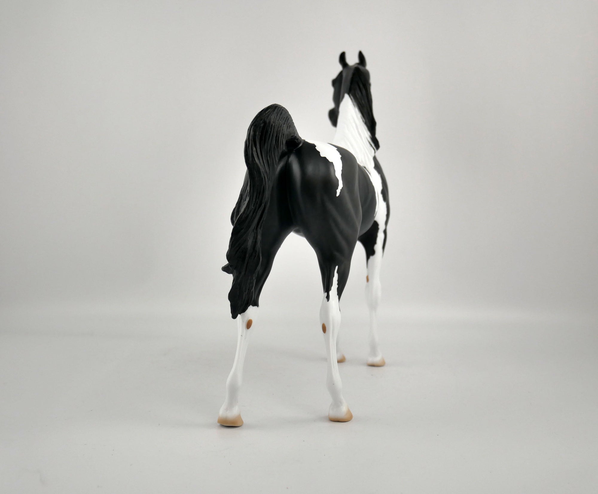 DICE-OOAK BLACK TOBIANO ARABIAN BY ELLEN ROBBINS 12/09/20