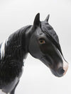 Sidewinder  LE 14 Dinner Model SHCF - Blue Roan Tobiano Custom Ideal Stock Horse By Jess Hamill - SHCF23