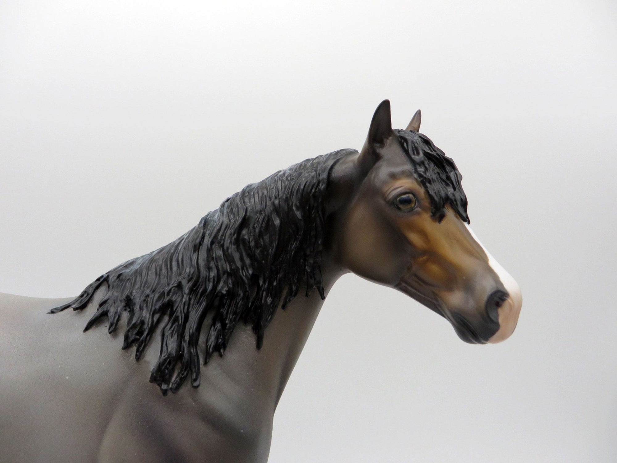 Dipali-OOAK Buckskin Roan ISH  Painted By Julie Keim EQ 21