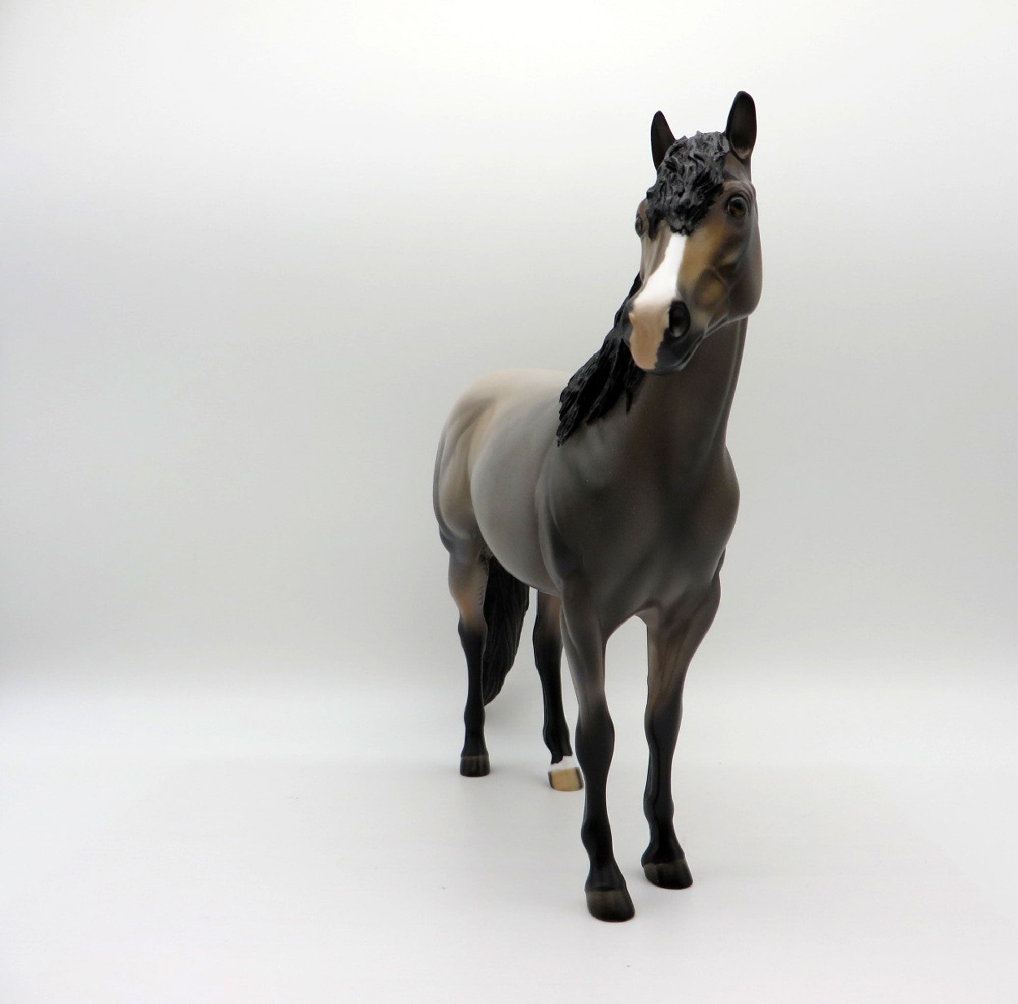 Dipali-OOAK Buckskin Roan ISH  Painted By Julie Keim EQ 21