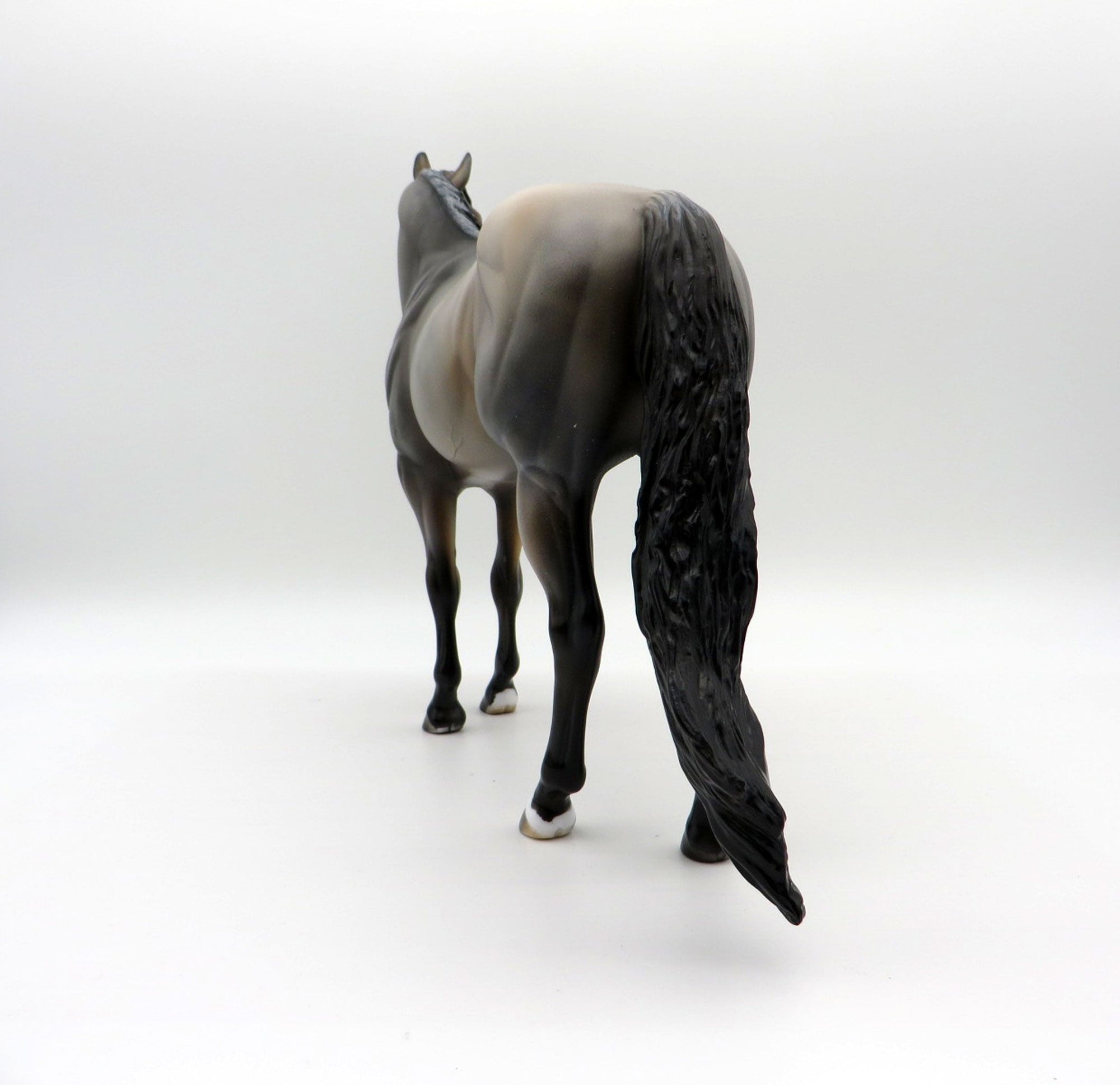 Dipali-OOAK Buckskin Roan ISH  Painted By Julie Keim EQ 21