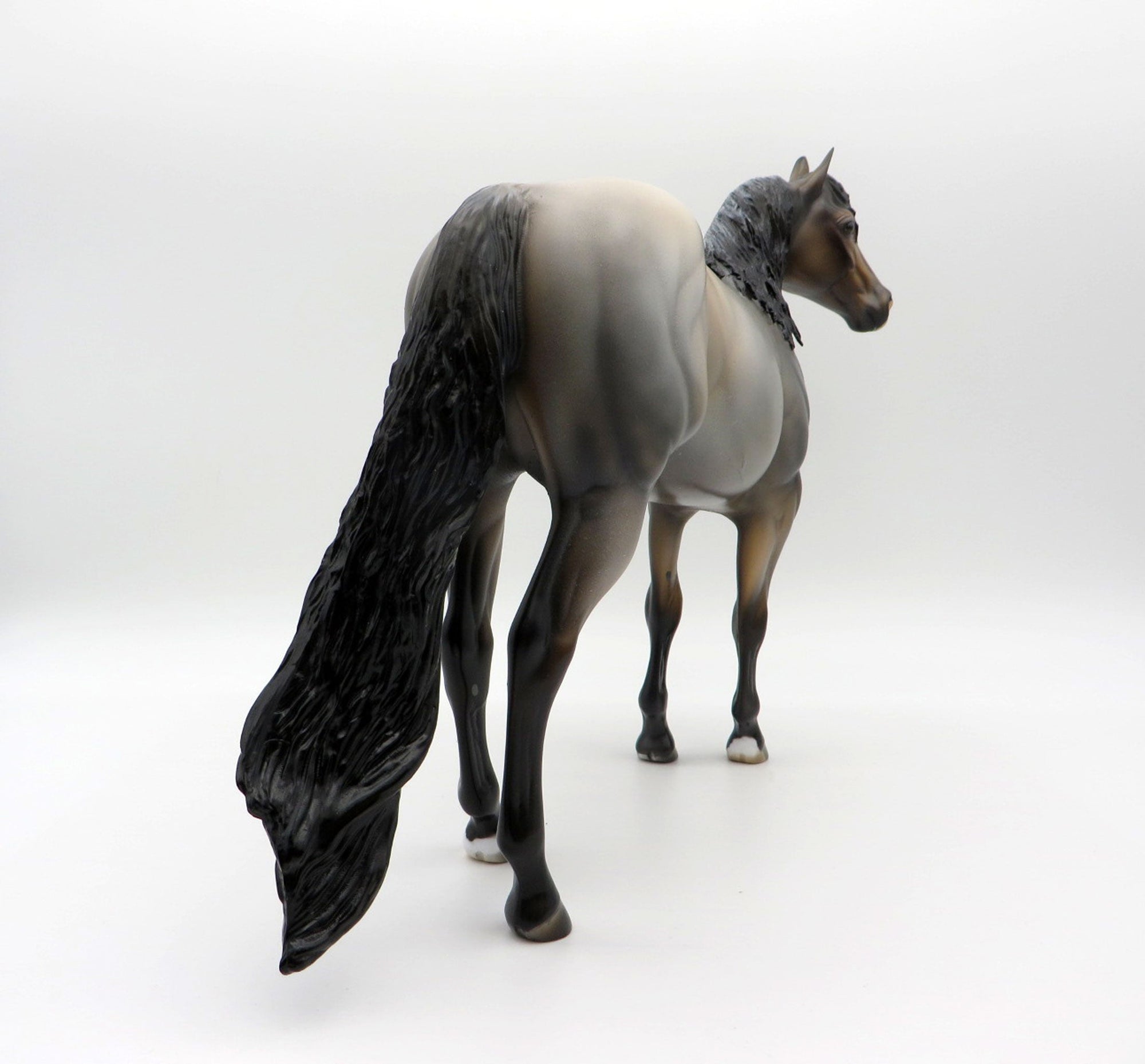 Dipali-OOAK Buckskin Roan ISH  Painted By Julie Keim EQ 21