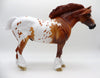 Divine-OOAK Chestnut Appaloosa Heavy Draft Gelding Painted By Dawn Quick 7/16/21