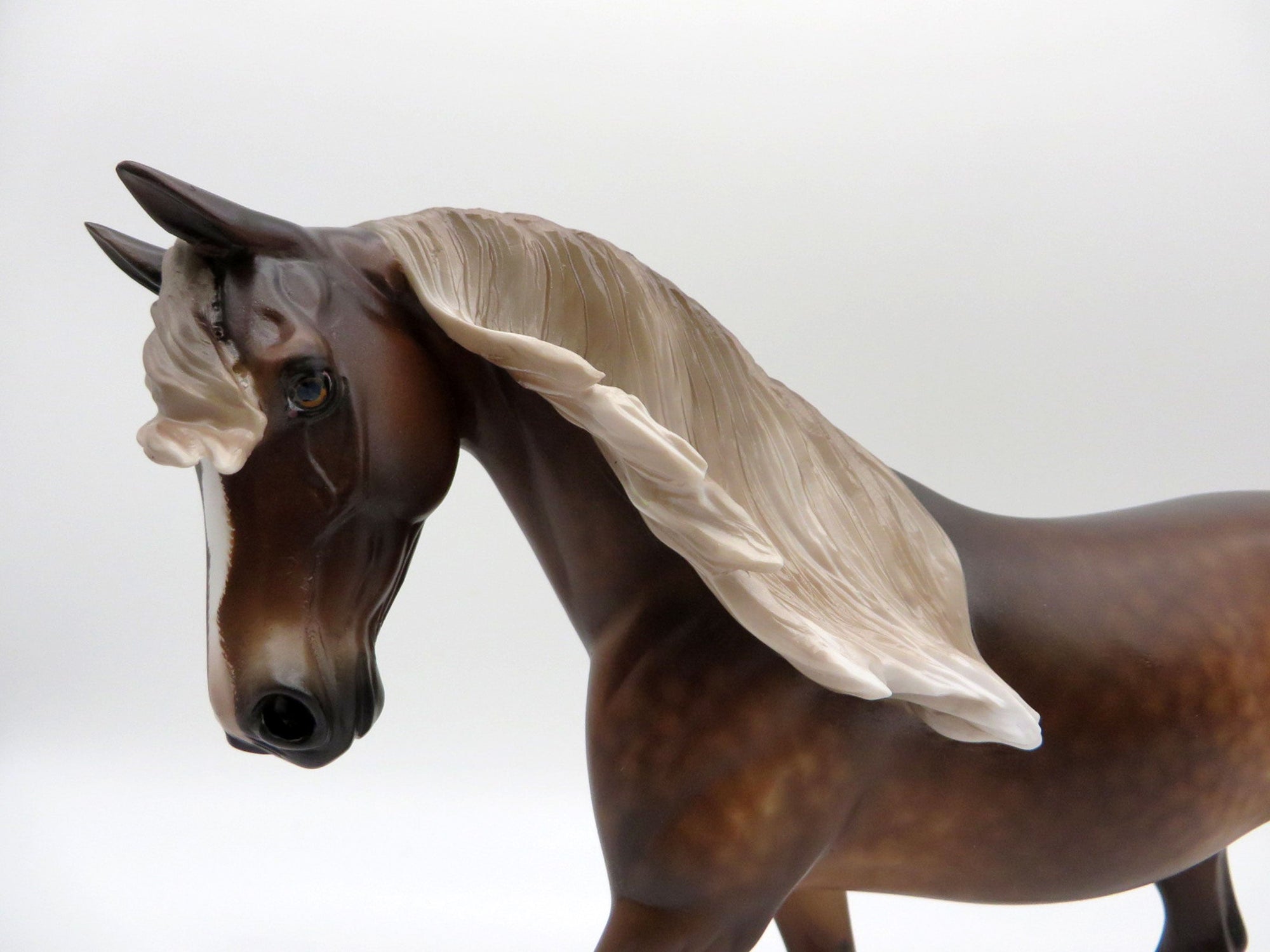 Dobie-OOAK Chocolate Sorrel Pony Painted by Sheryl Leisure 1/3/22