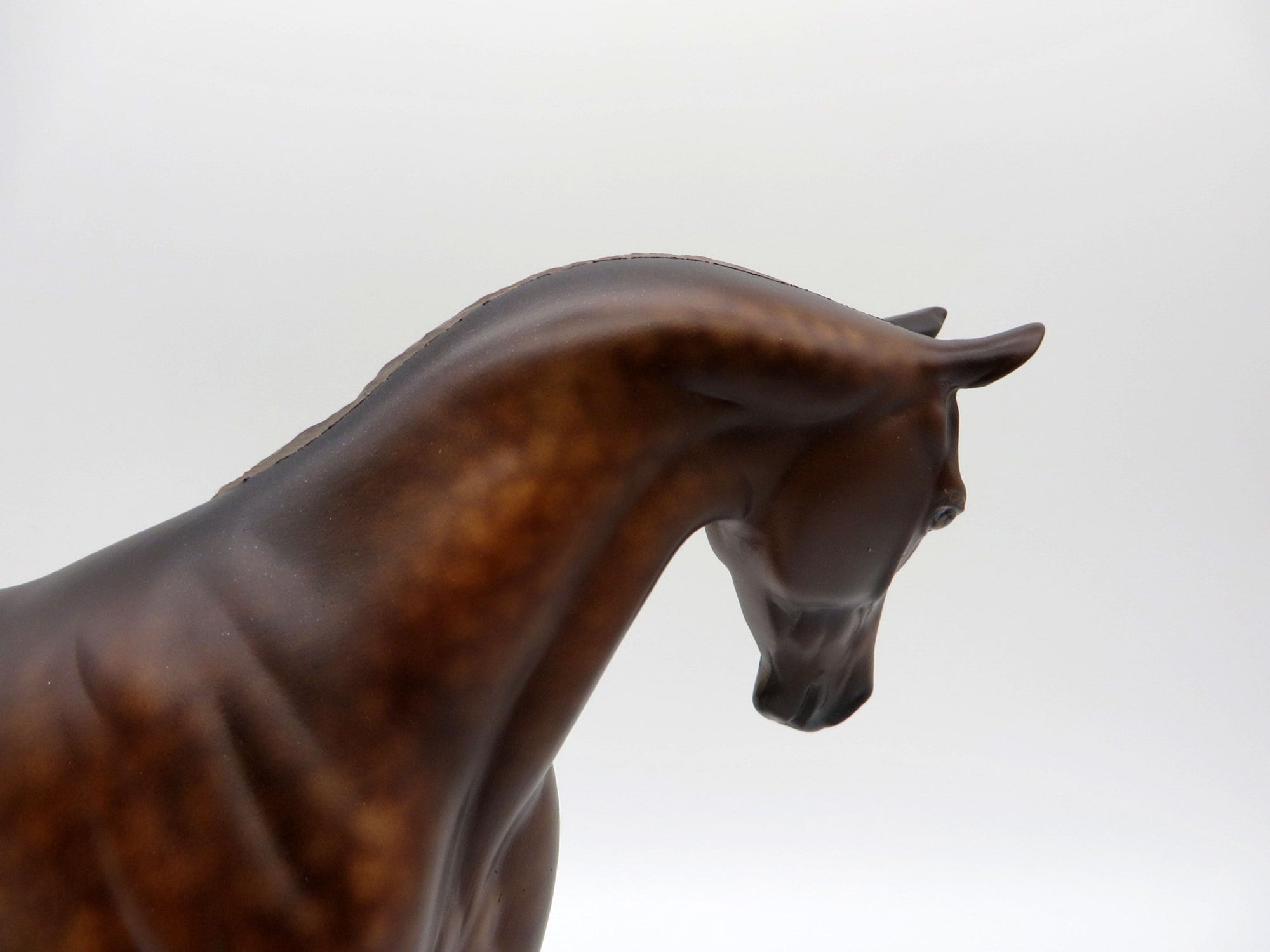 Dobie-OOAK Chocolate Sorrel Pony Painted by Sheryl Leisure 1/3/22