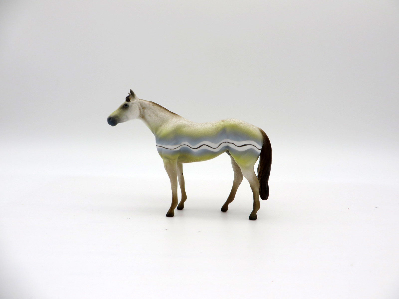 Dori-OOAK Deco Stock Horse Chip Shark Week 7/12/21