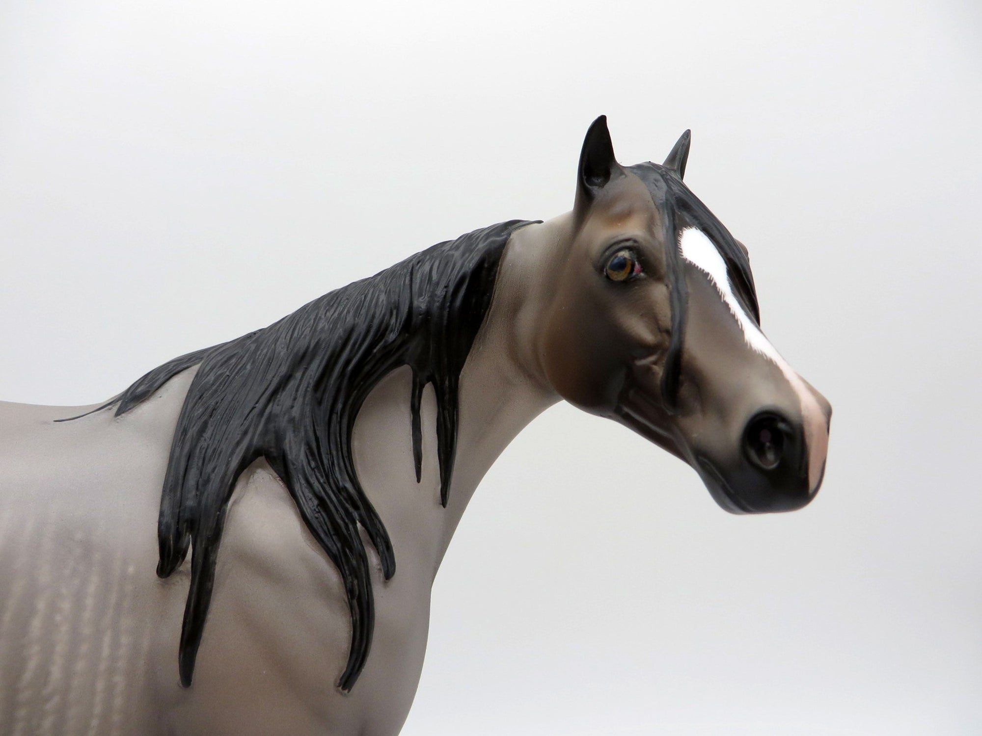 Dover-OOAK Bay Roan ISH Painted by Sheryl Leisure 8/9/21