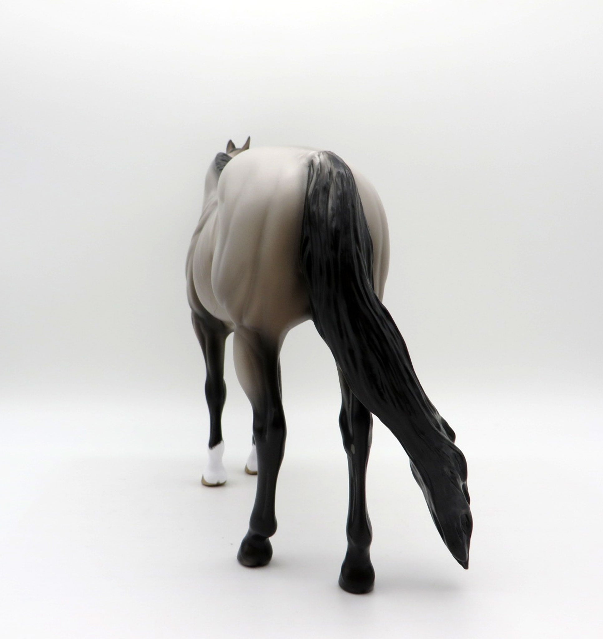 Dover-OOAK Bay Roan ISH Painted by Sheryl Leisure 8/9/21