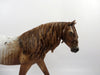 Down Burst-OOAK Chestnut Appaloosa Pony Painted by Sheryl Leisure 3/5/21