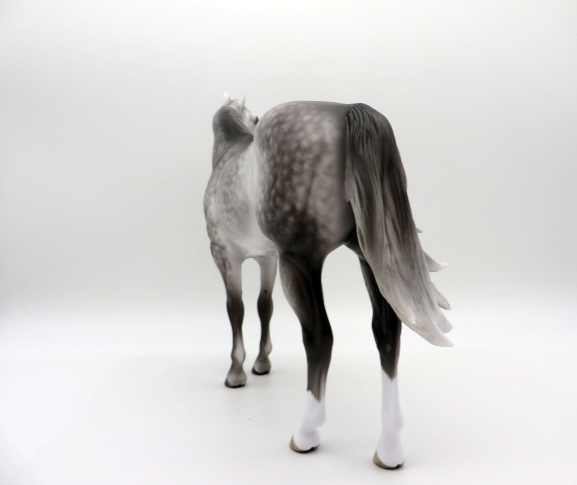 Down to the Sea-OOAK Dapple Grey ISH Painted by Sheryl Leisure 8/1/21