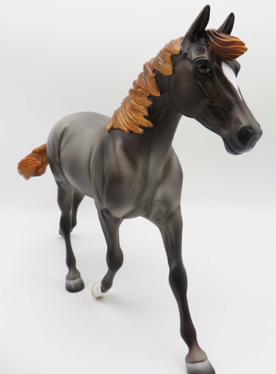 Down Home Darlin&#39; - OOAK - Liver Chestnut Roan Palouse By Ashley Palmer - SHCF23