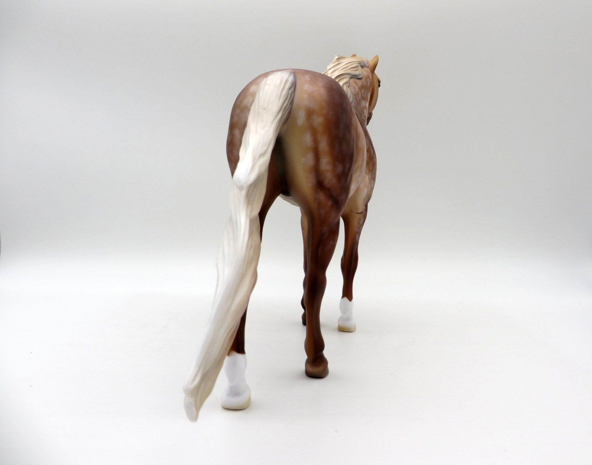 Dugan-OOAK Star Dapple Chestnut Mustang Painted By Dawn Quick   5/28/21