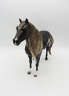 Dust Bowl - OOAK - Liver Chestnut Overo Mustang Painted By Jess- SHCF23