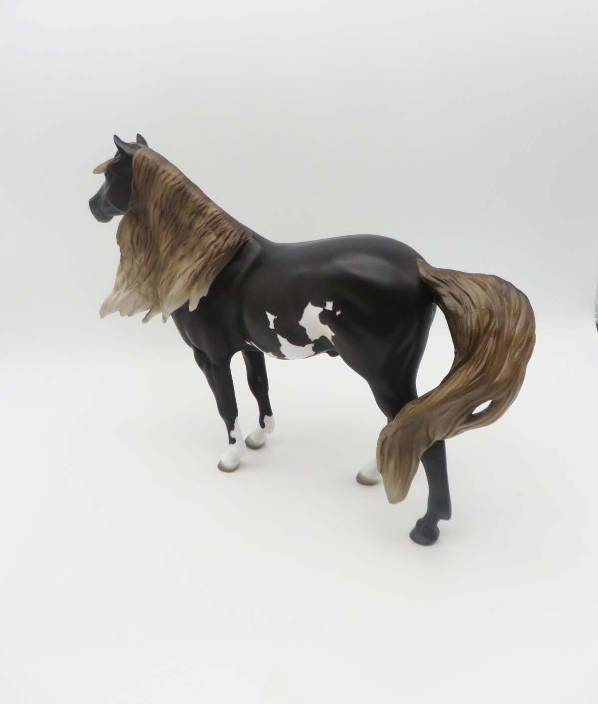 Dust Bowl - OOAK - Liver Chestnut Overo Mustang Painted By Jess- SHCF23