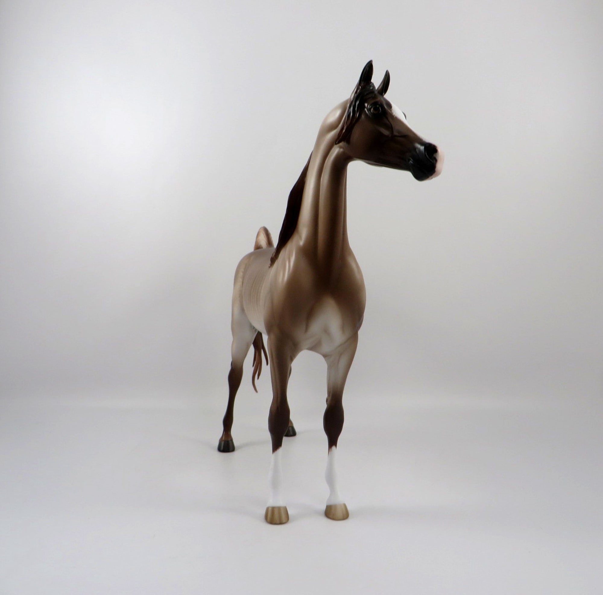 Dynamo-OOAK Rabicano Arabian Painted By Sheryl Leisure