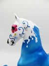 Enduring Love - OOAK Sugar Skull Saddlebred Horse By Dawn Quick