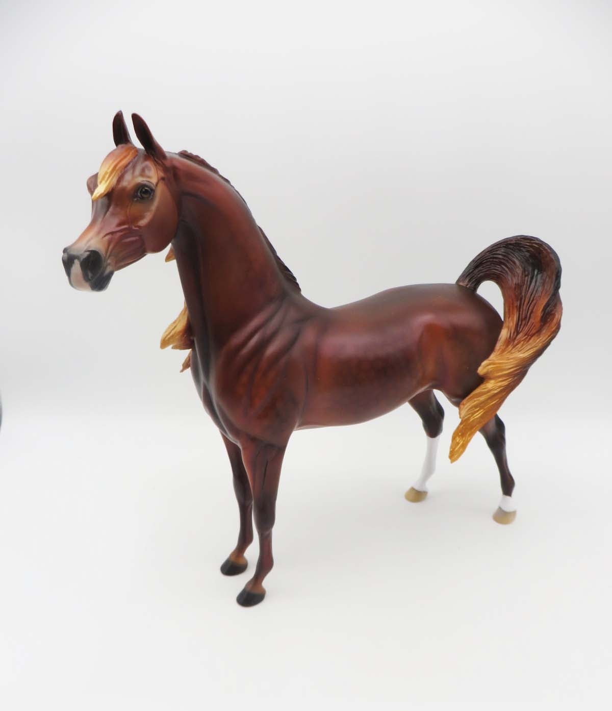 Early Daybreak - OOAK - Dappled Flaxen Chestnut Arabian By Ellen Robbins - SHCF23