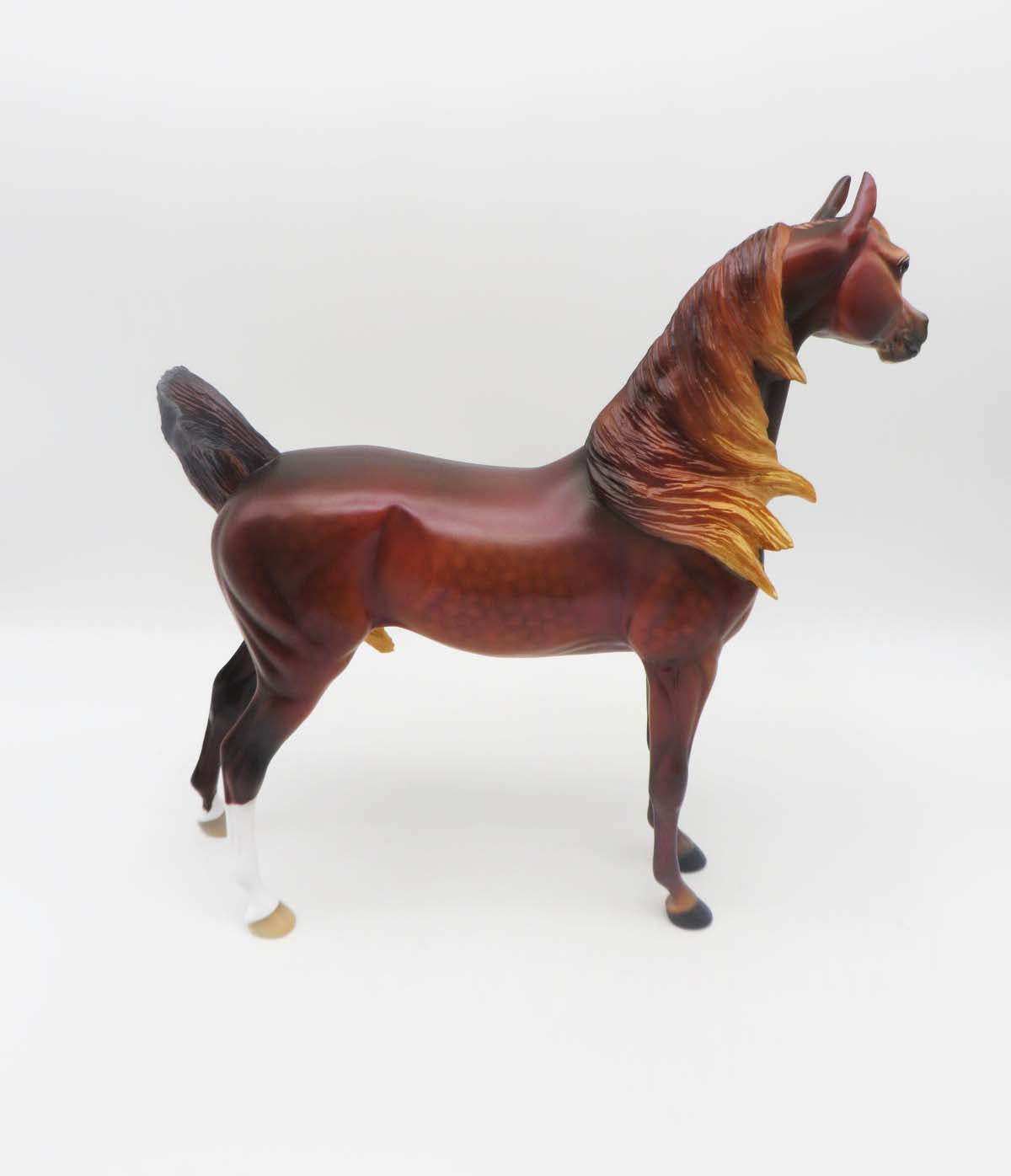 Early Daybreak - OOAK - Dappled Flaxen Chestnut Arabian By Ellen Robbins - SHCF23