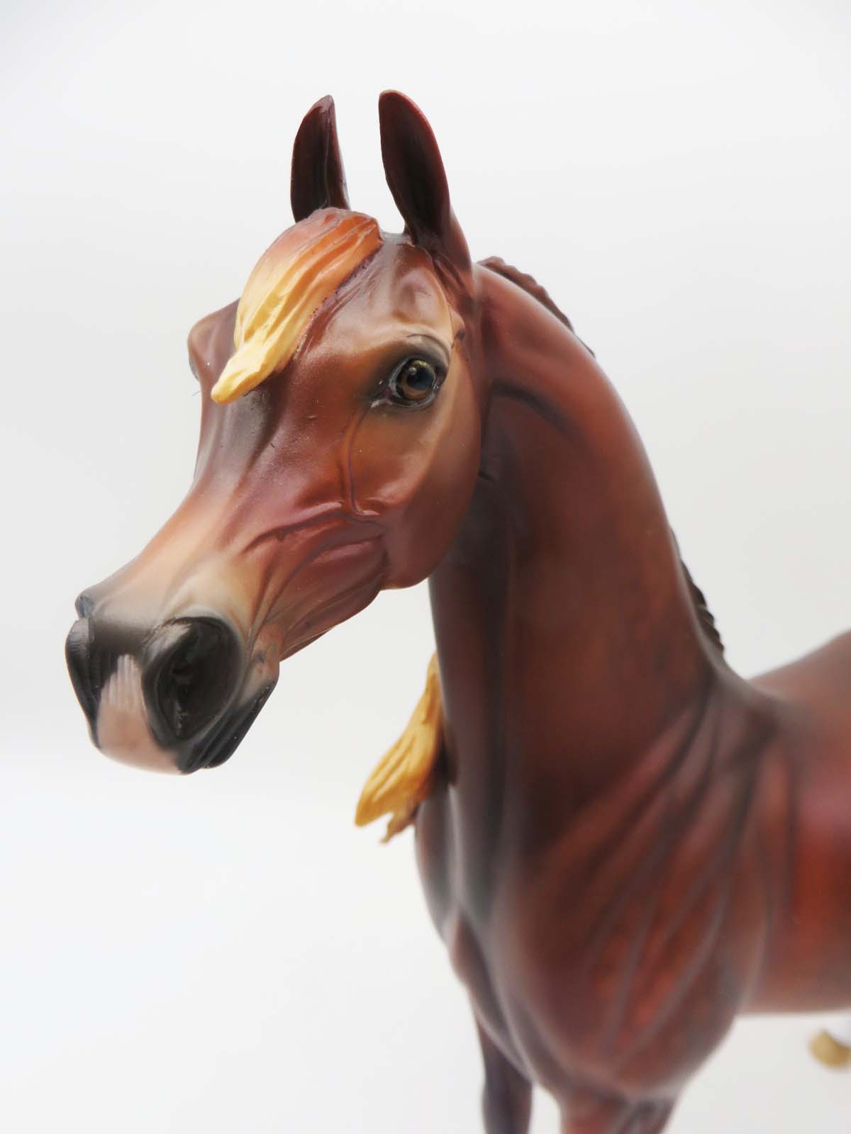 Early Daybreak - OOAK - Dappled Flaxen Chestnut Arabian By Ellen Robbins - SHCF23