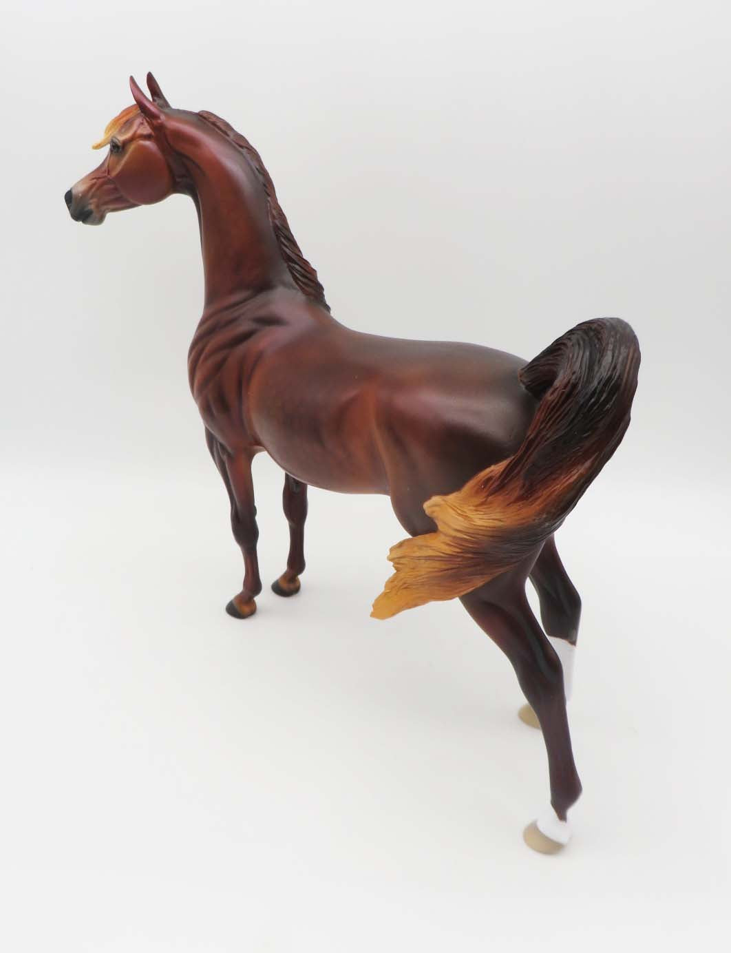 Early Daybreak - OOAK - Dappled Flaxen Chestnut Arabian By Ellen Robbins - SHCF23
