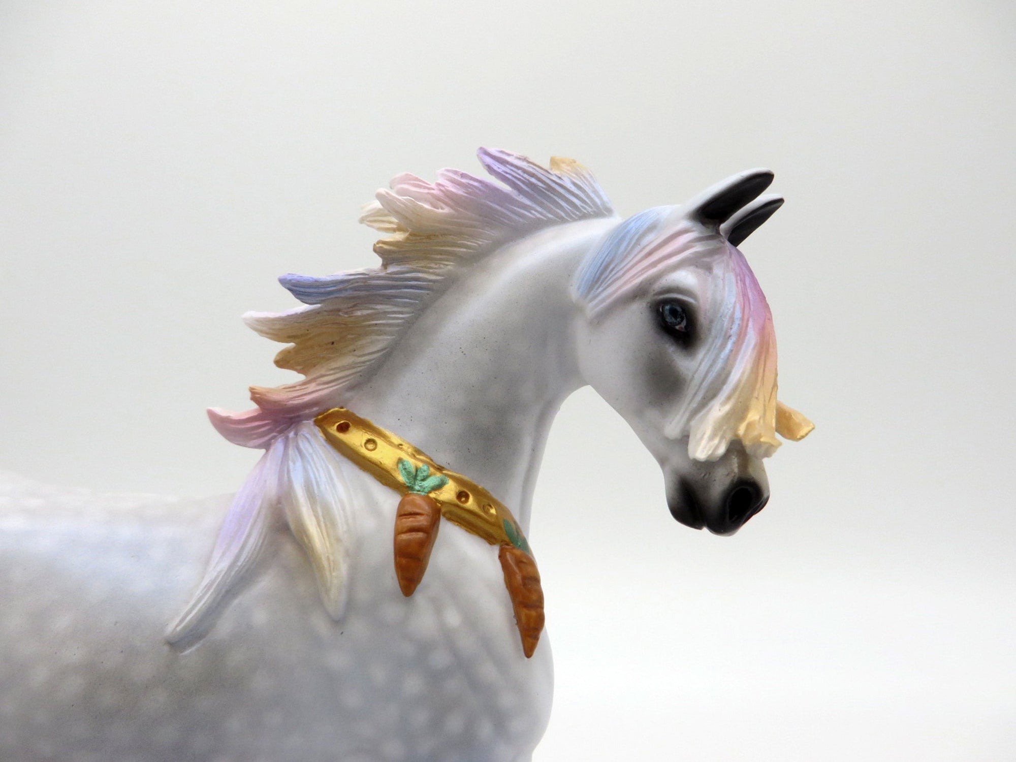 Easter Suprise-OOAK Pebbles Saddlebred with Egg