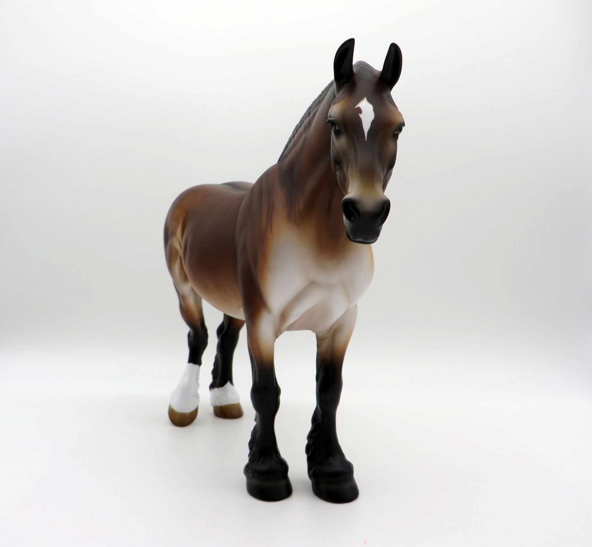 EBREL-OOAK Primitive Bay Heavy Draft Mare SHCF 2021