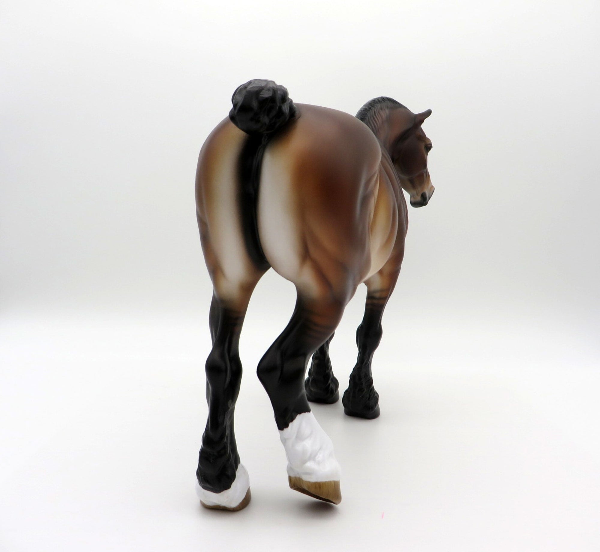 EBREL-OOAK Primitive Bay Heavy Draft Mare SHCF 2021