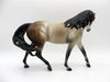 Edgar-OOAK Bay Going Grey Pony Painted By Audrey Dixon EQ 21