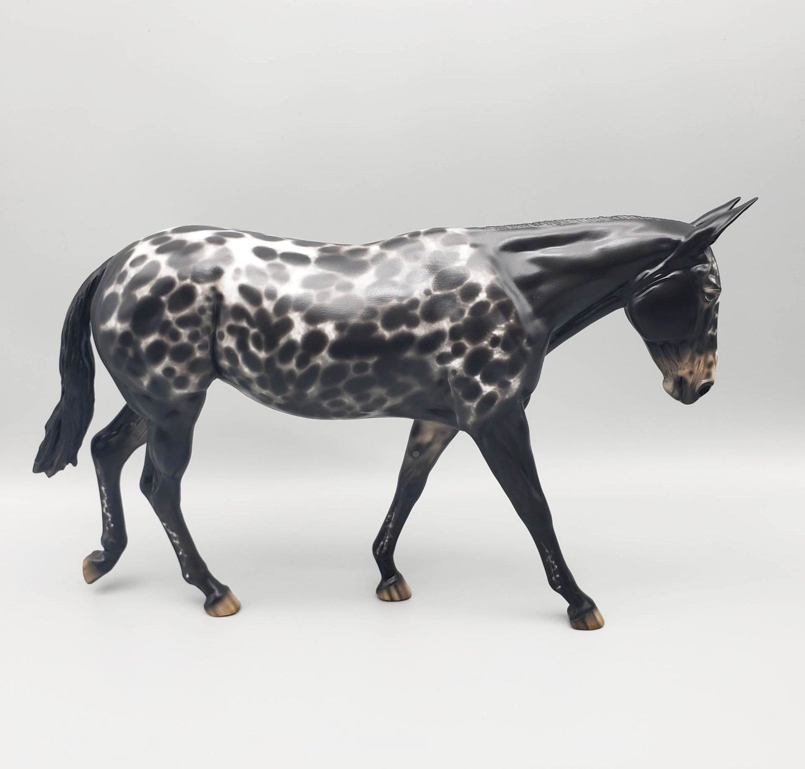 Eileen - OOAK Black Appaloosa Mule By Sheryl Leisure Best Offer 6/5/23