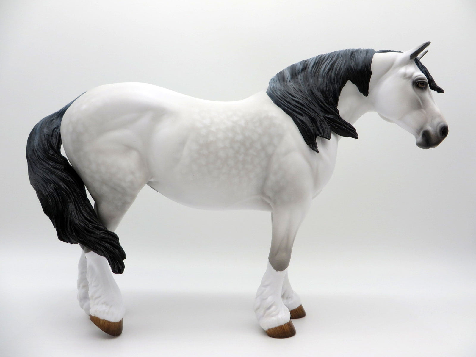 Eira-OOAK Light Star Dapple Grey Heavy Draft Mare SHCF 2021