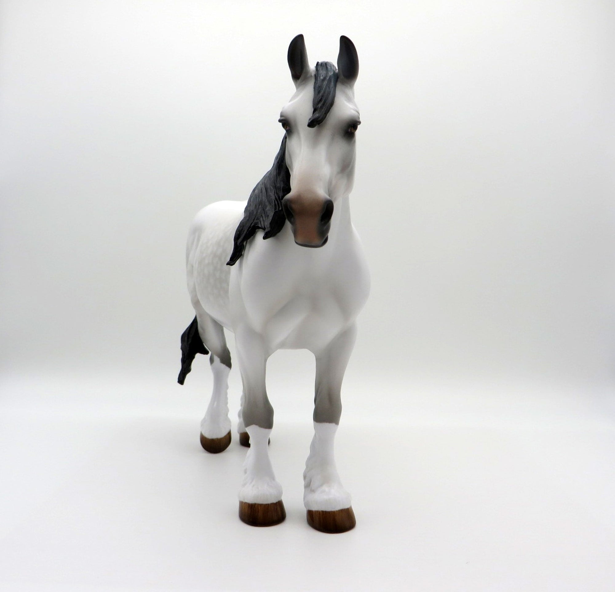 Eira-OOAK Light Star Dapple Grey Heavy Draft Mare SHCF 2021