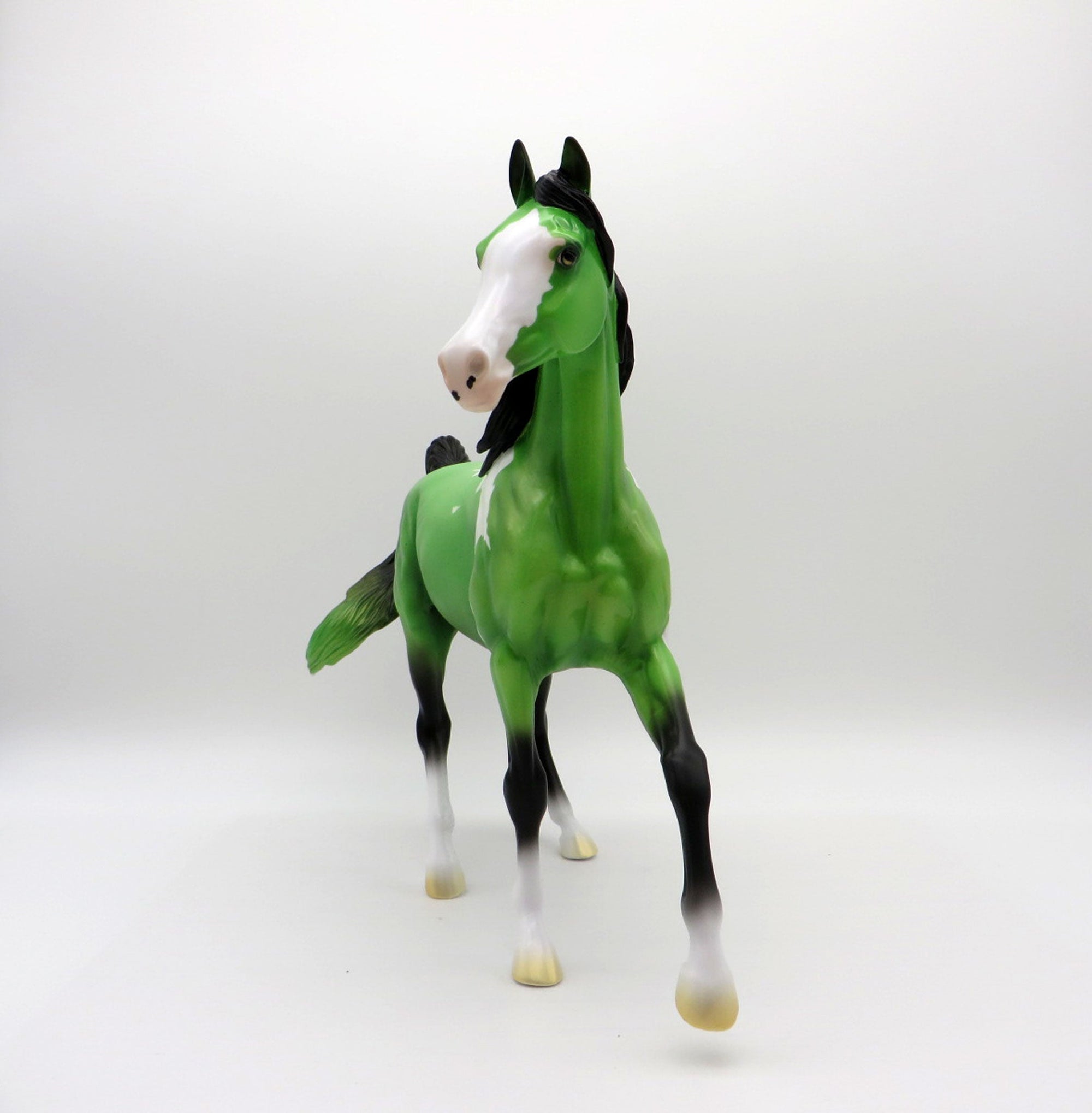 El Greco-OOAK Deco Paint Arabian Mare Painted By Ellen Robbins EQ 2021