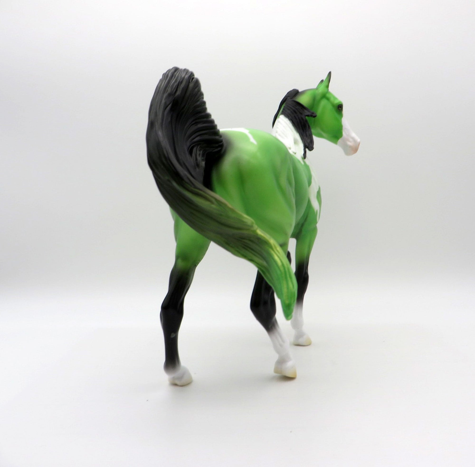 El Greco-OOAK Deco Paint Arabian Mare Painted By Ellen Robbins EQ 2021