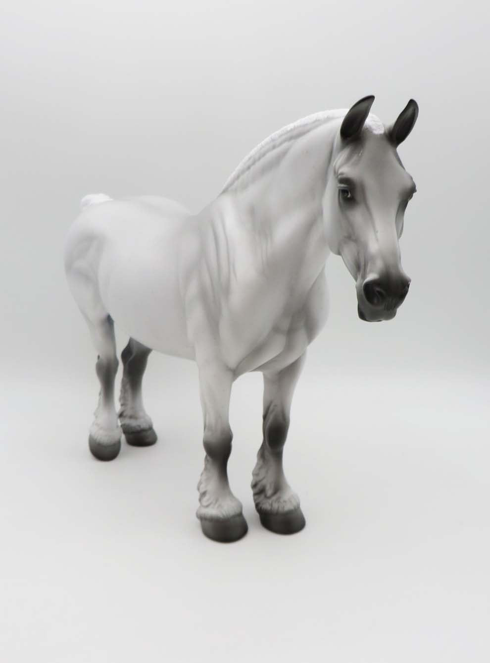 Elizabetta-OOAK Light Grey Heavy Draft By Angela Marleau P&amp;C 23